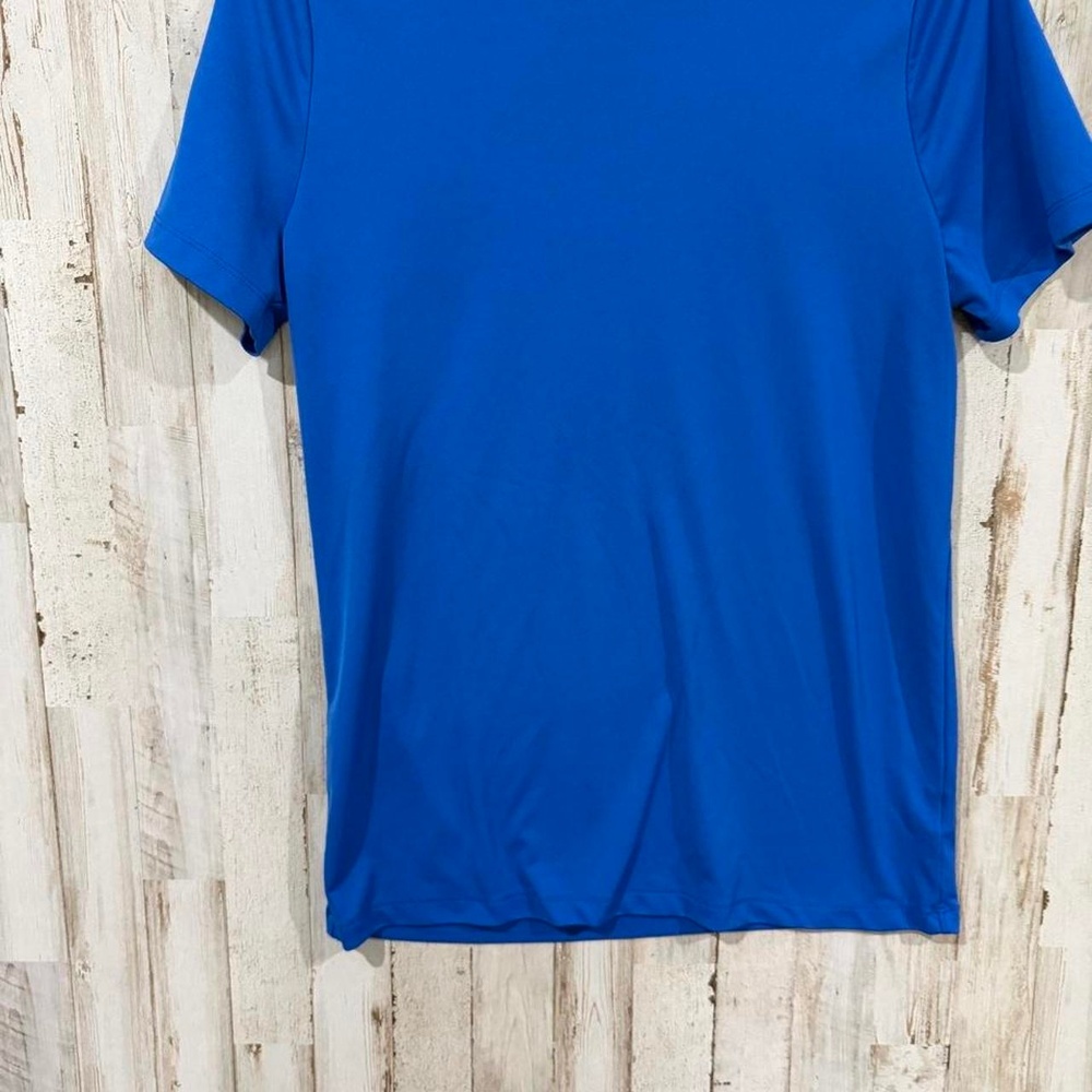 BCG performance athletic T-shirt in a bright royal blue. Youth XL